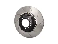 Remschijf / rotor met sleuf 2-delig ACHTER 981 / 718 GT4 / 991 turbo / 992 turbo - A1-153