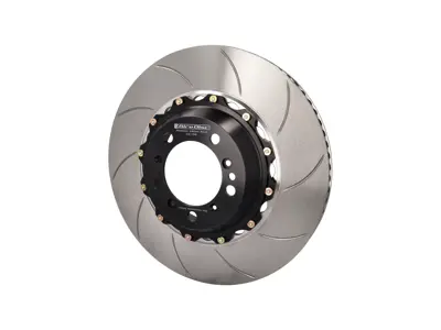 Disco de freno / rotor ranurado 2 piezas TRASERO 981 / 718 GT4 / 991 turbo / 992 turbo - A1-153