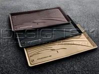 Alfombrillas interiores de goma. Porsche 971 Panamera RHD - Volante a la derecha - 971044800C1E0, 971044800C3G0, 971044800C4H0