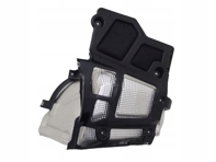 Rear bumper support with heat protection. Porsche 970 Panamera  >>2013 - 97050563202, 97050563102