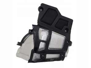 Achterbumpersteun met hittebescherming. Porsche 970 Panamera >>2013 - 97050563202, 97050563102