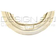 Section de réparation de la structure intérieure ronde du capot avant / capot. Porsche 356A - P151AIF, 3565250