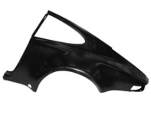 Achter 1/4 paneel turbo coupé. Porsche 930 Turbo-carrosserie - 93050306101GRV, 93050306201GRV