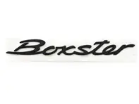 BOXSTER Rear badge, Black. Porsche 981 Boxster 2015>> - 98155923702