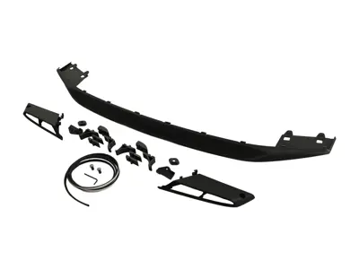 Kit adattatore con spoiler per montare lo spoiler anteriore 991.1 sulla Boxster / Cayman 718 - 982807110AOK1, 982807110OK1 - 982_ADK+VENT