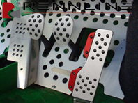 Impugnatura in gomma per set di pedali in alluminio da 4 pezzi Rennline. Porsche 911/912/930 - P70.60.98, P706098