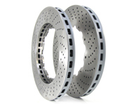 Remplacement pour Disques de Frein CERAMIC PERCE pour Porsche 991 GT3 RS MKI - 212412170, 212412160, 212412150