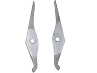 Reparatiepaneel achterscharnier. Porsche 911 1965-89 - P225, 90150108125, 1680250310 - 1680250310