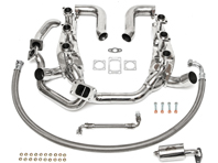 Abgaskrümmer / Fächerkrümmer für Porsche 930 (911) Turbo - 93021102103, 93021103301, 93021103304