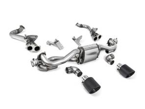 Milltek Sportauspuffanlage mit GPF/OPF-Bypass, Carbon JET-115 Endrohren. Porsche 718 Boxster / Cayman 2020>> - 982251053E, 982251053K, 982251053F, 982251053H, 982251053D, 982251053G, 982254351B, 982254351L, 982254351AA, 982254351P, 982254351R, 982254350B, 982254350L, 982254350AA, 982254350P, 982254350R - SSXPO188