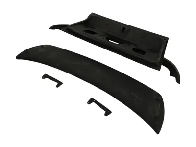 Alerón trasero biplano tipo GT dañado. Porsche 996 Carrera - 99651222196GRP