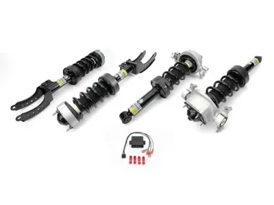 Kit de conversion suspension pneumatique à ressorts hélicoïdaux. Porsche 958 Cayenne - 95835803900, 95835803903, 95835803920, 95835804000, 95835804003, 95835804020, 95835804010, 95835804014, 95835803910, 95835803914, 95835803916, 95835803905, 95835803921, 95835804016, 95835804005, 95835804021 - A2523, A-2523
