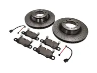 Paquete Pastillas y Discos de Freno TRASEROS Porsche 991 S 3.8L - 99135294904, 99635240502, 99635240602, 99635240X02BRE, 99635240X02, 99135294904BRE, 99160918300, 90026904701, 9A700758500, 97035295900