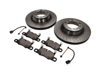 Paquete Pastillas y Discos de Freno TRASEROS Porsche 991 S 3.8L - 99135294904, 99635240502, 99635240602, 99635240X02BRE, 99635240X02, 99135294904BRE, 99160918300, 90026904701, 9A700758500, 97035295900