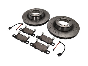 Pack Plaquettes et Disques de Frein ARRIERE Porsche 991 S 3.8L - 99135294904, 99635240502, 99635240602, 99635240X02BRE, 99635240X02, 99135294904BRE, 99160918300, 90026904701, 9A700758500, 97035295900