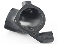 Pièce inférieure du connecteur du distributeur d'air. Porsche 911 78-85 - 91157318100