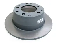 Remschijf massieve rotor Achter. Porsche 911T / 912 1969 - 90135240117