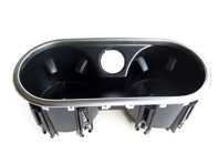 Portavasos de la consola central. Porsche 958 Cayena - 958553531011E0, 95855353100