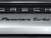 'Panamera Turbo'Rear Badge, in Black. Porsche 971 Panamera 2017>> - 971044880B041