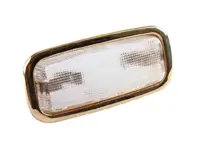 Lampada interna con cornice in ottone. Per modelli Porsche 911 / 964 / 993 / 356C Coupé. - 90163210128, 90163210129 - 1695700900