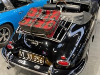 Leren riemenset voor bagagerek. Porsche 356 / 356A / 356B / 356C - 64480195302 - 1601650110, 1601650210