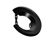 Piastra di copertura completa del disco freno, POSTERIORE. Porsche 914-6 - 90135280121, 91435208500, N0102353, N01224111, N0122418 - BRK14.1.105