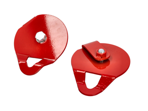 Spanband / Krikplaat VOOR van Rennline. Porsche 997/996/Boxster/Cayman - E32