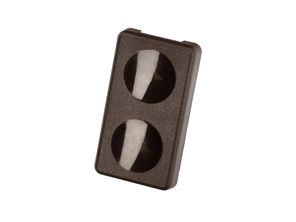 车窗开关，棕色。保时捷 924 / 944 - 47795962201C, 47795962289S - URO-002894, URO-002895