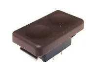 Fensterschalter, braun. Porsche 924 / 944 - 47795962201C, 47795962289S - URO-002894, URO-002895