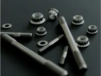 Motorkast door boutenset, titanium. Porsche 911 / 964 / 993