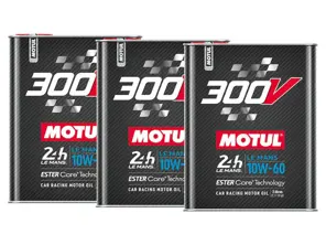 Huile moteur MOTUL 300V LE MANS 10W-60 6 litres - 110864