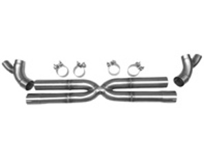 X-Pipe Rennauspuff. Porsche 991 Turbo - P991.20.4080