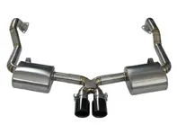 Échappement sport arrière en titane sans valves. Porsche 987.2 Boxster / Cayman - 98711311731, 98711311732, 987113117BX, 98711311831, 98711311832, 987113118BX, 987113118AX, 987113117AX - 9M98711311731