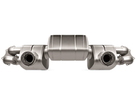 Escape Akrapovic Slip-On Race Line Titanio para Porsche 718 Cayman GT4 / Spyder - OPF/GPF 02/2020>> - 982251053F, 982251053H, 982251053K