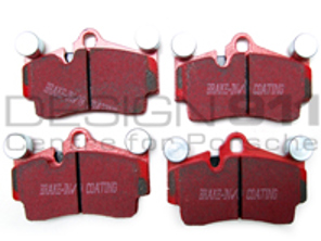 EBC RED Brake Pads 'Road'. PORSCHE Cayenne 955 3.2L 2004>> (rear) - DP31474C