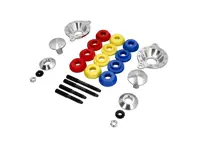 发动机马达支架可调半固体 2 套。保时捷 964/993/986/996/987/997 - 993375049, 99337504908, 96437504381, 99337504909, 96537504900, 96537505000, 99637504991, 99737504908, 99737504907, 997375049, 996375049 - M18