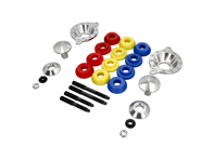 发动机马达支架可调半固体 2 套。保时捷 964/993/986/996/987/997 - 993375049, 99337504908, 96437504381, 99337504909, 96537504900, 96537505000, 99637504991, 99737504908, 99737504907, 997375049, 996375049 - M18