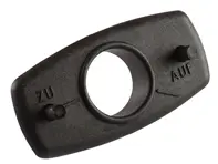 Targa dakslot rozet vooraan. Porsche 911 1970-86 - 90156529946, 90156529945, 1688001600 - 1688001600