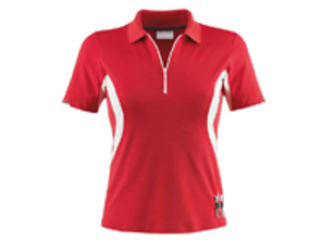 Polo da golf da donna Porsche, rossa - WAP74300S19