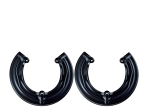 Brake disc cover plate kit Rear. Porsche 964 / 924S / 944 / 968 - 96435280101, 96435280100, 95135280100