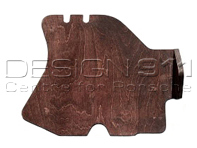 Pedal floor board. Porsche 911 / 912 TARGA 67-68 - 90155106440 - JG.064.40