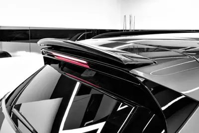 TechArt roof lip spoiler. Porsche 9YA Cayenne turbo / turbo S E-Hybrid