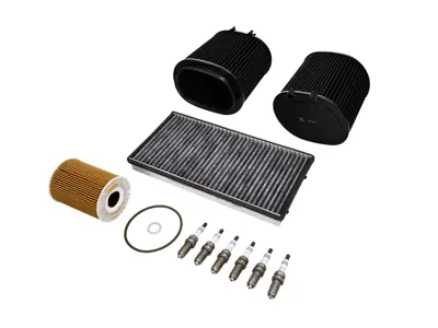 Service- und Wartungsset für Porsche 997 Gen2 Carrera 3,6 l oder 3,8 l: Öl, Luftfilter, Zündkerzen & mehr - 99710090101, 0PB115466, 99711013032, 99757121902, 99917013090, 90012310630, 00004400204