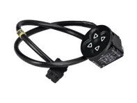 Sitzverstellschalter 4-Wege, rechts. Porsche 928 S4/GT/GTS 1987>> - 92861320200