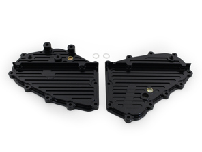 Coperture della catena di distribuzione in alluminio ricavato dal pieno. Porsche 911 - 93010506410, 93010506308, 93010506401, 93010506411, 93010506301, 93010506312, 93010506402, 93010506302, 93010506403, 93010506303, 93010506404, 93010506304, 93010506405, 93010506305, 93010506406, 93010506306