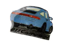 Pin Insignia 'Porsche 911 Carrera 4' Azul