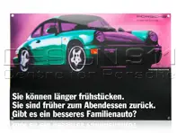 Placa Esmaltada Porsche Classic 964 - PCG00096410