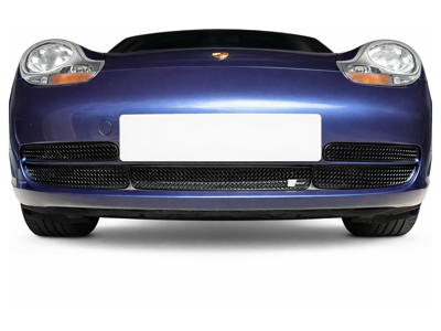 Parrilla delantera de acero inoxidable Zunsport para parachoques delantero. Porsche 996 Carrera con transmisión manual. - ZPR28297, ZPR28297B, ZPR28197, ZPR20903, ZPR28197B, ZPR20903B - ZPR28297, ZPR28297B