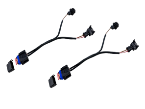 Inline-Sicherungen für Fußraumheizungs-Gebläsemotoren. Porsche 911 1983-86 - 91162404302, 91162404301, 91162404300, 911624043BX, 91162404402, 911624022BX