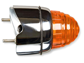 Clignotant avant, Jaune. Porsche 356 B-T6 / 356 C - 64463140206, 64463140206